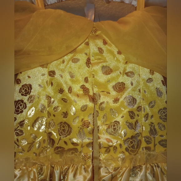 DISNEY PRINCESS BELLE GOWN DISNEY CASTLE COLLECTION - Picture 8 of 14